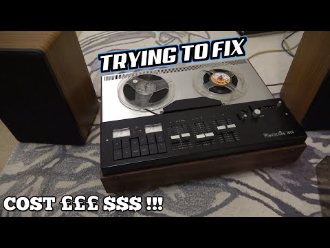 50 Year Old BANG & OLUFSEN Beocord 1600 Very Expensive REEL to REEL Player - Can I FIX IT???