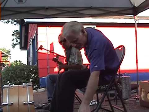 grooving outdoors with The Blues Doctors