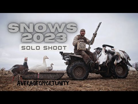 , title : 'Snow Goose Hunting SOLO. Big Weather Change'