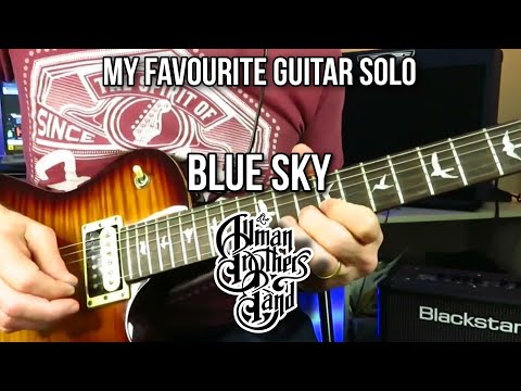 BLUE SKY - The Allman Brothers Band. My Favorite Guitar Solo of all Time.