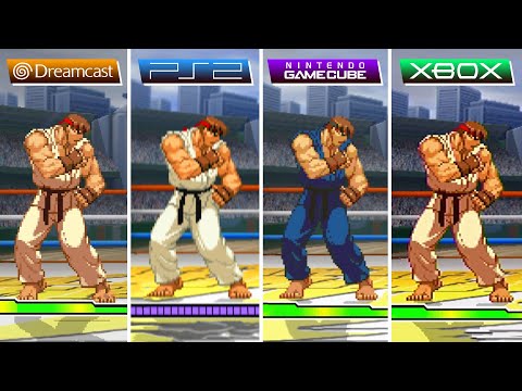 Capcom vs. SNK 2 (2001) Dreamcast vs PS2 vs GameCube vs XBOX (Which One is Better?)