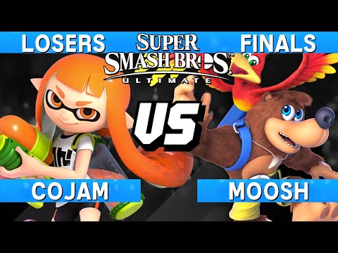 Smash Ultimate Tournament Losers Finals - CoJam (Inkling) vs Moosh (Banjo) - S@LT 211