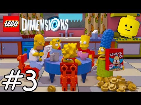 LEGO Dimensions Part 3: The Simpsons - PS4 Gameplay Walkthrough