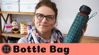 Bottlebag/Flaschentasche nähen / kostenloses Schnittmuster