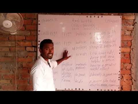 what's Greek/Latin root w Calli/callio/Ben/bene@allenglishlesson