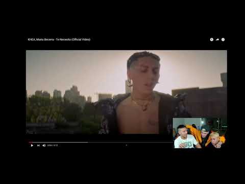 COSCU LIT Y FMK REACCIONAN A KHEA, Maria Becerra - Te Necesito (Official Video)
