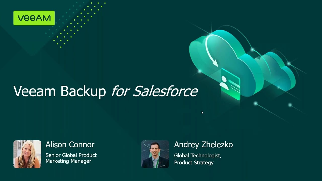 NEW Veeam Backup for Salesforce video