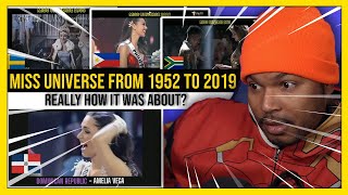 MISS UNIVERSE 1952 - 2019 | THE WINNERS | REACTION