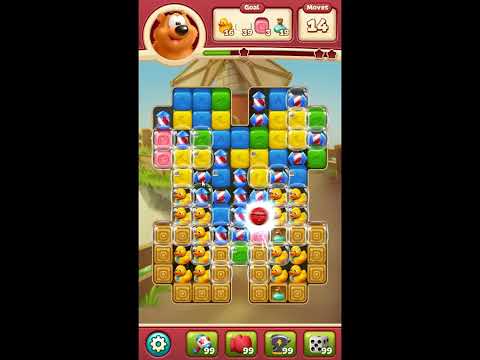 Toon Blast Level 7872 - NO BOOSTERS 🐻🐺🐱 | SKILLGAMING ✔️