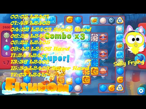 Fishdom level 2401 to 2410