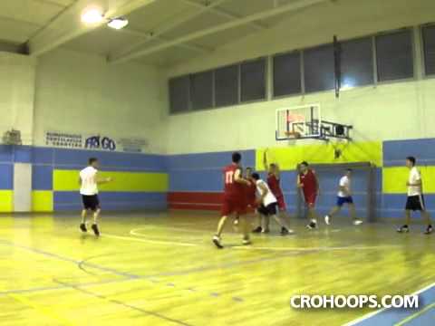 2012/13 CroHoops Winter League - 10th Round Video Log 05.01.2013.