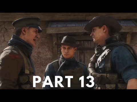 BATTLEFIELD 1 Walkthrough Gameplay Part 13 - No Commentary -Frontline (BF1 Campaign)