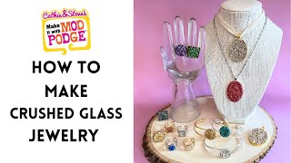 How to Make Crushed Glass Jewelry