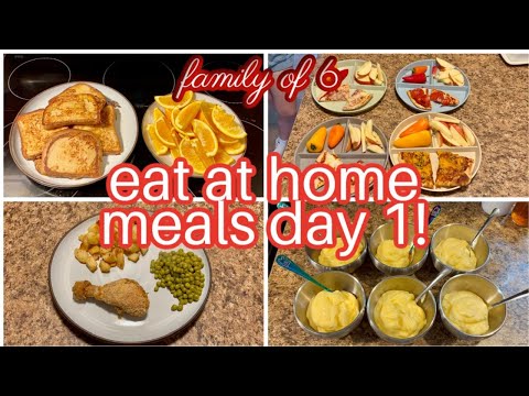 EAT AT HOME DAY 1!