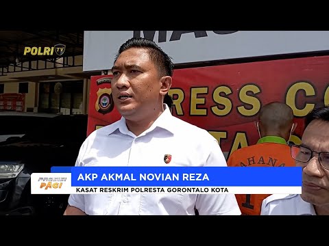 POLRESTA GORONTALO AMANKAN PENCURI METERAN AIR PDAM