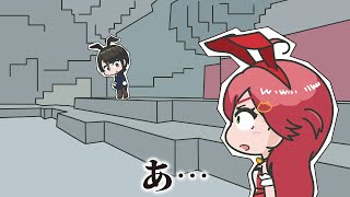 【手描き】地下労働施設でスバルと偶然出会うみこち【さくらみこ/大空スバル/切り抜き/ホロライブ】