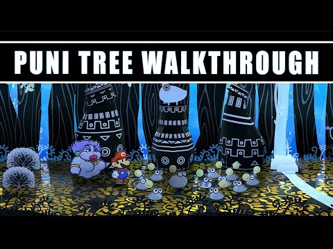 Paper Mario The Thousand Year Door Puni Tree Walkthrough Guide - Nintendo Switch Remake