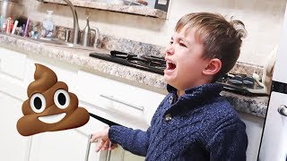 Stepped in Poop... In the Kitchen