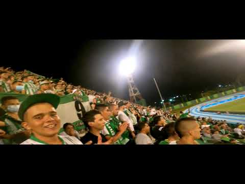 "ALIANZA PETROLERA 1 VS ATLÃ‰TICO NACIONAL 3 / LOS DEL SUR SIEMPRE PRESENTES 2021 ðŸŽºðŸ“¢ðŸ”¥" Barra: Los del Sur &bull; Club: Atlético Nacional