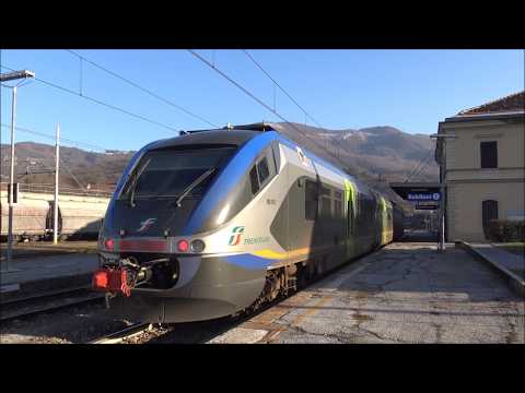 LA PARTENZA DEL MINUETTO D. DALLA STAZIONE DI ROBILANTE.(CN) GIOV.  2 - 1 - 2020