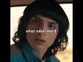 #mikewheeler #byler #strangerthings #willbyers #shorts #noahschnapp