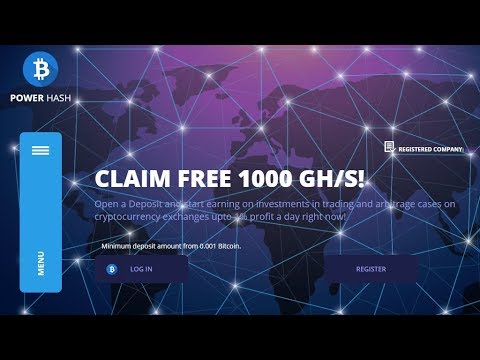 Новый Облачный майнинг POWERHASH +1000 GHS для начала майнинга