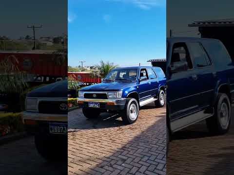 Á venda essa raridade, Toyota Hilux SW4 1993 placa preta chama no watts 51 981404829