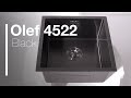 Кухонная мойка Gunter&Hauer  Olef 4522 Black