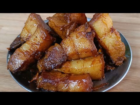 Pork Fry || Pork Fry without oil || Simple Pork recipe ||