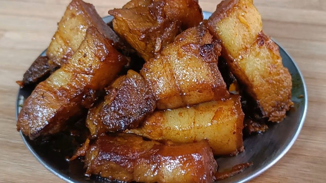 Pork Fry || Pork Fry without oil || Simple Pork r
ecipe ||