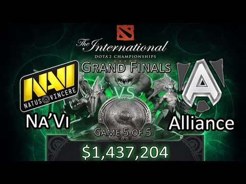[TI3 Grand Finals] Na'Vi vs Alliance - Game 5/5 - DoTA 2 The International 2013 Highlights
