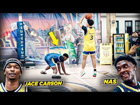 Nasir Core 1v1 vs 4 HOOPERS Back To Back | Ft Swagger TV Show Star | Nesquik Creator Court ASW