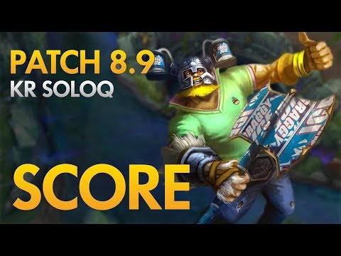 KT ROLSTER SCORE - Olaf Jungle