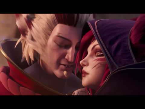 LOL Xayah e Rakan: O encantador e a rebelde.