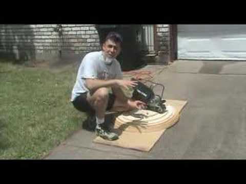 Aspis Construction - Sanding Outside Bowel