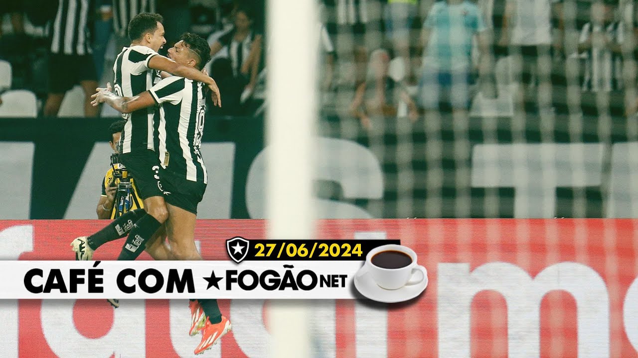 LIVE CAFÉ COM FOGÃONET | Botafogo mais vivo do que nunca; Eduardo e Tiquinho decidem