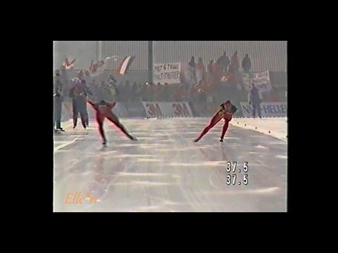 European Championships Allround Sarajevo 1991 - 1500 m Søndrål - Adeberg
