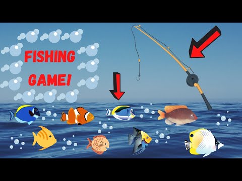 LETS GO FISHING! | FUN FISHING GAME FOR KIDS! | FISHING PRETEND GAME!