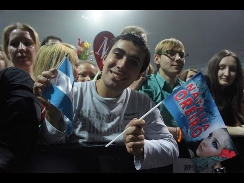 Entrevista a fan Argentino en Concierto de Natalia Oreiro en Rusia - 12.12.2013 - Tour Hits
