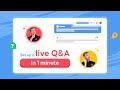 How To Set Up A Live Q&A in 1 Minute | AhaSlides
