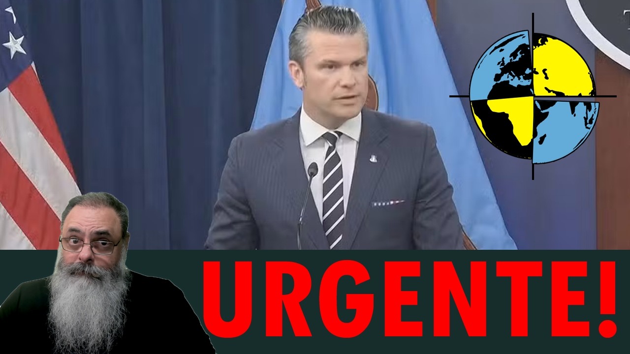 URGENTE: PRONUNCIAMENTO do PETE HEGSETH sobre GUERRA no IRÃ