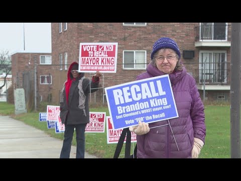 East Cleveland Mayor Brandon King in recall election Tuesday