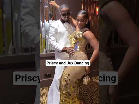 Priscy and Jux Dancing #jumajux #priscillaojo #princerakeem #juma #iyabo