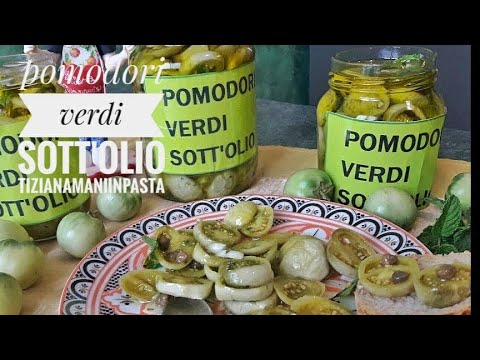 POMODORI VERDI SOTT'OLIO