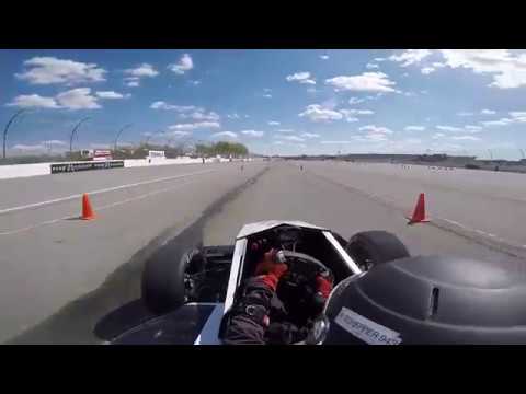 UVic Formula SAE Michigan 2017 Autocross Best Run 47.367 Peter de Schepper