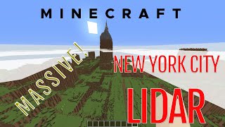 Minecraft LIDAR: New York City!