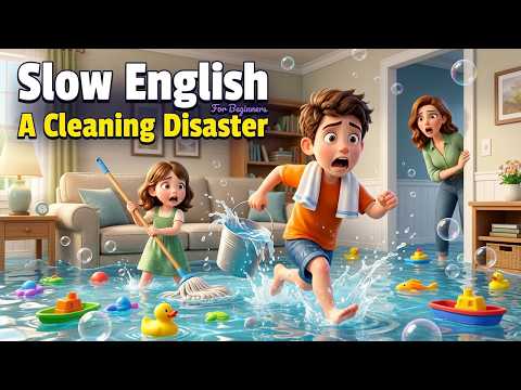 When Kids Try to Help Mom... | Easy English Listening for Beginners | A2 Level