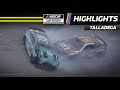 Harrison Burton spins after leading inside lane