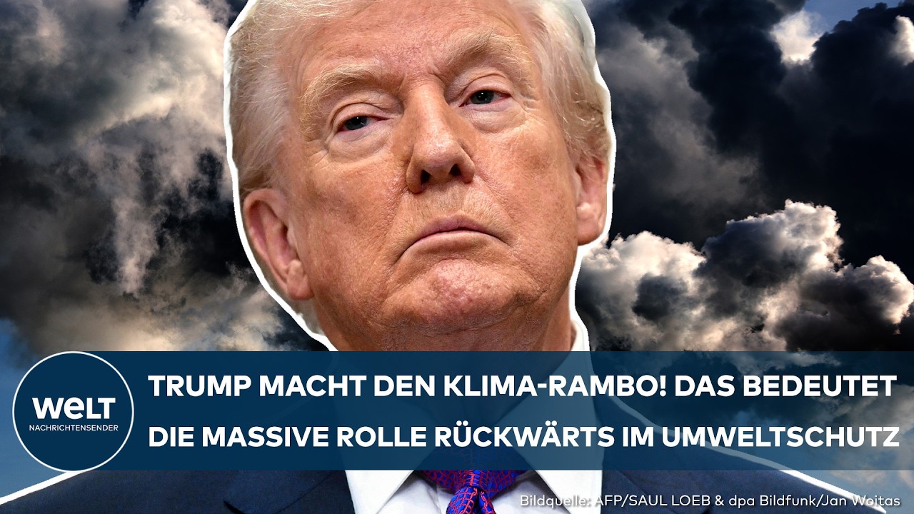 USA: Donald Trump macht den Klima-Rambo! Das bedeutet diese Hiobsbotschaft für den Klimaschutz