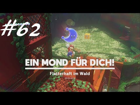 Forstland Mond 62 Flatterhaft im Wald Super Mario Odyssey